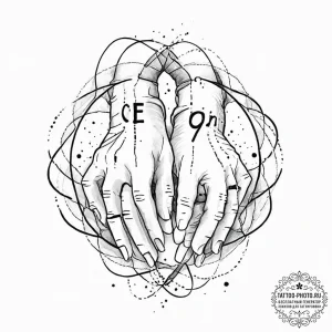 Tattoo sketch the glyph for gemini (3rd house... - эскиз тату (№1753695055_0, 28.07.2025 09:30) — tattoo-photo.ru