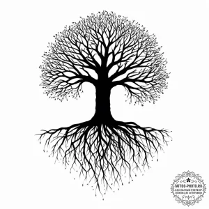Tattoo design a human silhouette, with a vibr... - эскиз тату (№1753698982_0, 28.07.2025 10:36) — tattoo-photo.ru