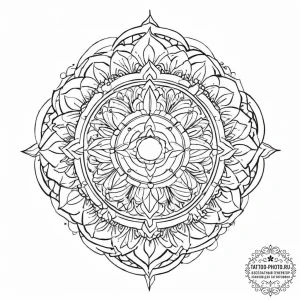 Tattoo sketch a minimalist representation of... - эскиз тату (№1753699368_0, 28.07.2025 10:42) — tattoo-photo.ru