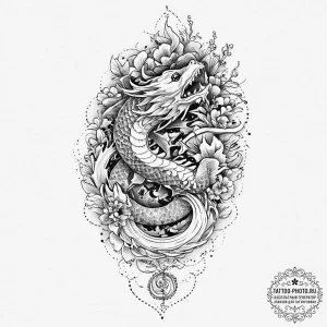 A detailed photo of a book's pages, with a si... - эскиз тату (№1753713085_0, 28.07.2025 14:31) — tattoo-photo.ru