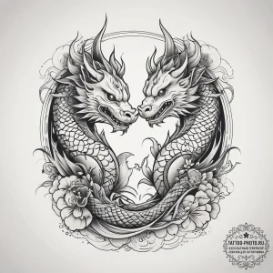 Tattoo sketch a 'spirit guide' animal for eac... - эскиз тату (№1753716592_0, 28.07.2025 15:29) — tattoo-photo.ru