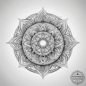 Tattoo design a minimalist line transforming... - эскиз тату (№1753745829_0, 28.07.2025 23:37) — tattoo-photo.ru