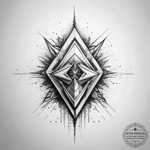 Tattoo design a "flawless victory" text shatt... - эскиз тату (№1753747967_0, 29.07.2025 00:12) — tattoo-photo.ru