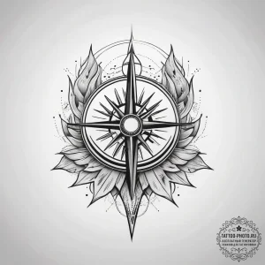 Tattoo design 'critical hit' in a sharp, expl... - эскиз тату (№1753748354_0, 29.07.2025 00:19) — tattoo-photo.ru