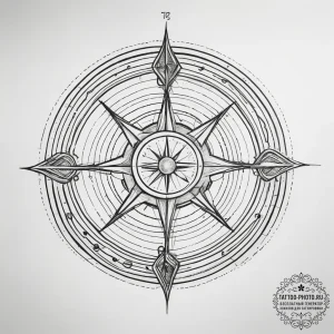 Tattoo design an abstract representation of t... - эскиз тату (№1753755730_0, 29.07.2025 02:22) — tattoo-photo.ru