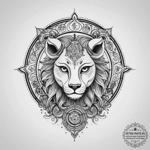 Tattoo design a blackwork representation of t... - эскиз тату (№1753760028_0, 29.07.2025 03:33) — tattoo-photo.ru