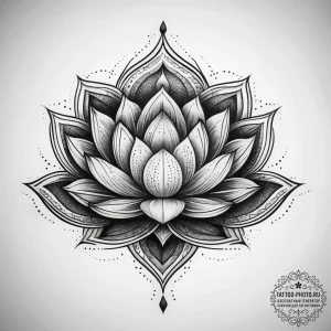 Tattoo design a stylized "respawn" symbol eme... - эскиз тату (№1753762169_0, 29.07.2025 04:09) — tattoo-photo.ru