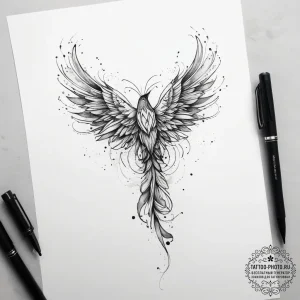 Epaulet, tattoo drawing outline, watercolor t... - эскиз тату (№1753777745_0, 29.07.2025 08:29) — tattoo-photo.ru
