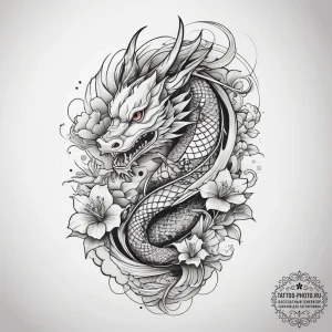 Dagger, tattoo drawing outline, fine lines, d... - эскиз тату (№1753812846_0, 29.07.2025 18:14) — tattoo-photo.ru