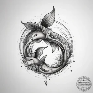 Tattoo sketch a dynamic word for the zodiac s... - эскиз тату (№1753814791_0, 29.07.2025 18:46) — tattoo-photo.ru