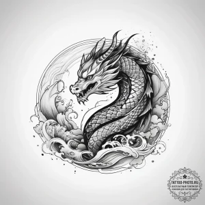 Tattoo sketch an abstract representation of c... - эскиз тату (№1753818103_0, 29.07.2025 19:41) — tattoo-photo.ru