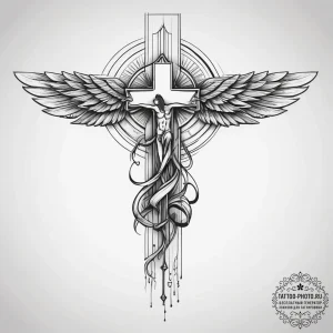 Tattoo sketch an abstract representation of c... - эскиз тату (№1753826597_0, 29.07.2025 22:03) — tattoo-photo.ru