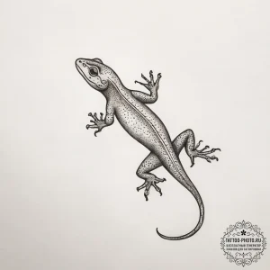 Salamander, tattoo line art, fine lines, deli... - эскиз тату (№1753867127_0, 30.07.2025 09:18) — tattoo-photo.ru