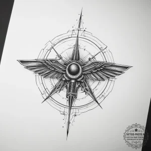 Science, technology & sci-fi, tattoo drawing... - эскиз тату (№1753871401_0, 30.07.2025 10:30) — tattoo-photo.ru