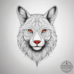 Animals & wildlife, tattoo drawing outline, n... - эскиз тату (№1753876325_0, 30.07.2025 11:52) — tattoo-photo.ru