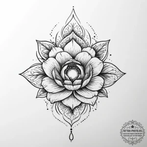 Tattoo design a subtle glow around a cherishe... - эскиз тату (№1753896170_0, 30.07.2025 17:22) — tattoo-photo.ru