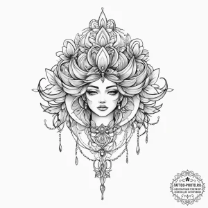 Tattoo sketch a tiny achievement icon linewor... - эскиз тату (№1753905917_0, 30.07.2025 20:05) — tattoo-photo.ru