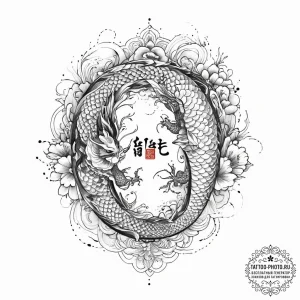 Tattoo sketch a simple "together" or "connect... - эскиз тату (№1753909880_0, 30.07.2025 21:11) — tattoo-photo.ru