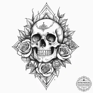 Tattoo design a minimalist representation of... - эскиз тату (№1753911260_0, 30.07.2025 21:34) — tattoo-photo.ru