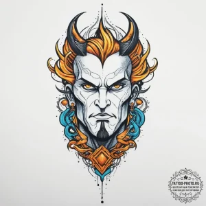 Prometheus bound, artistic tattoo sketch, on... - эскиз тату (№1753916809_0, 30.07.2025 23:06) — tattoo-photo.ru