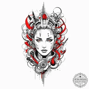 р“сђсѓрїрїр° 18: futuristic & cyberpunk (р¤сѓ... - эскиз тату (№1753923915_0, 31.07.2025 01:05) — tattoo-photo.ru