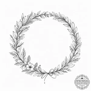 Tattoo sketch: a simple, elegant tattoo of a... - эскиз тату (№1753925484_0, 31.07.2025 01:31) — tattoo-photo.ru