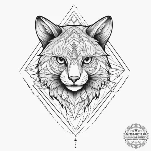 Tattoo design a competitive gaming logo with... - эскиз тату (№1753932871_0, 31.07.2025 03:34) — tattoo-photo.ru