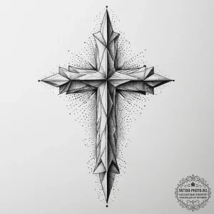 Origami, concept art for tattoo, on a clean w... - эскиз тату (№1753936955_0, 31.07.2025 04:42) — tattoo-photo.ru