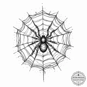 Tattoo sketch a fine line pattern resembling... - эскиз тату (№1753940070_0, 31.07.2025 05:34) — tattoo-photo.ru