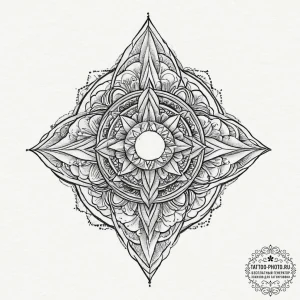 Tattoo sketch a pastel watercolor wash behind... - эскиз тату (№1753943574_0, 31.07.2025 06:32) — tattoo-photo.ru