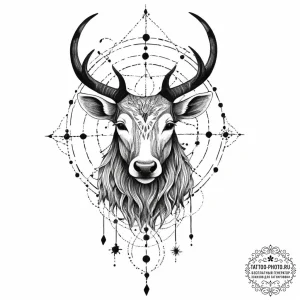 Tattoo sketch a constellation forming a speci... - эскиз тату (№1753950765_0, 31.07.2025 08:32) — tattoo-photo.ru