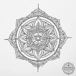 Tattoo sketch a small, hidden initial on the... - эскиз тату (№1753961902_0, 31.07.2025 11:38) — tattoo-photo.ru