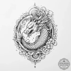 Tattoo design a realistic depiction of an anc... - эскиз тату (№1753975521_0, 31.07.2025 15:25) — tattoo-photo.ru