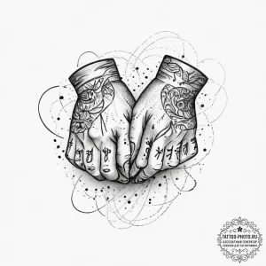 Tattoo sketch the glyph for gemini (3rd house... - эскиз тату (№1753980292_0, 31.07.2025 16:44) — tattoo-photo.ru