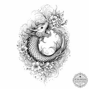 Tattoo sketch a minimalist symbol on the side... - эскиз тату (№1753982678_0, 31.07.2025 17:24) — tattoo-photo.ru