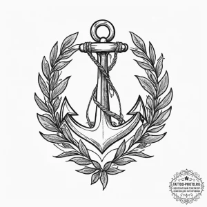 Olive branch, tattoo drawing outline, bold ou... - эскиз тату (№1753983699_0, 31.07.2025 17:41) — tattoo-photo.ru