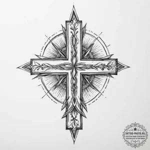 Tattoo sketch an abstract representation of f... - эскиз тату (№1753987531_0, 31.07.2025 18:45) — tattoo-photo.ru