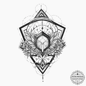 Tattoo design a glowing health bar symbol tra... - эскиз тату (№1753999606_0, 31.07.2025 22:06) — tattoo-photo.ru