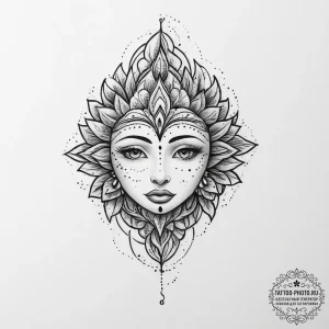 Tattoo sketch an abstract representation of r... - эскиз тату (№1754002022_0, 31.07.2025 22:47) — tattoo-photo.ru