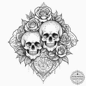 Hamburger, tattoo sketch design, chicano tatt... - эскиз тату (№1754013391_0, 01.08.2025 01:56) — tattoo-photo.ru