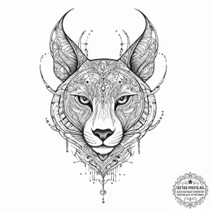 Tattoo design an abstract circuit board formi... - эскиз тату (№1754022639_0, 01.08.2025 04:30) — tattoo-photo.ru