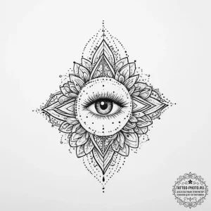 Tattoo sketch a simple bed with two pillows.,... - эскиз тату (№1754027397_0, 01.08.2025 05:49) — tattoo-photo.ru