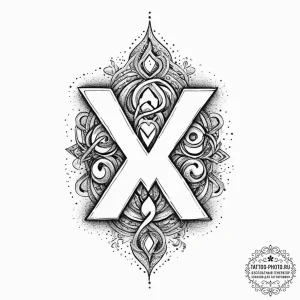 94. tattoo design: a minimalist "vetar" rune,... - эскиз тату (№1754029376_0, 01.08.2025 06:22) — tattoo-photo.ru