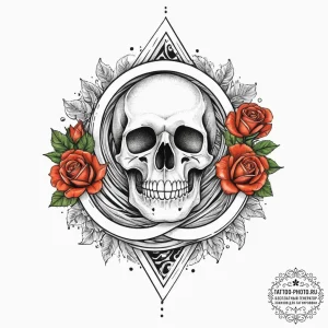 A mobius strip, tattoo line art, vibrant colo... - эскиз тату (№1754032161_0, 01.08.2025 07:09) — tattoo-photo.ru