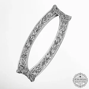 A straight razor (is there, but can be ornate... - эскиз тату (№1754044617_0, 01.08.2025 10:36) — tattoo-photo.ru