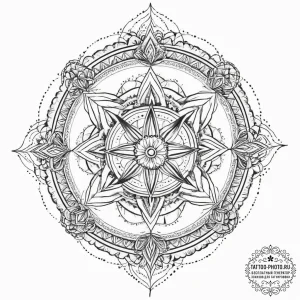 146. tattoo sketch: the rune "veda," depicted... - эскиз тату (№1754048043_0, 01.08.2025 11:34) — tattoo-photo.ru
