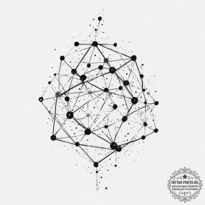 Tattoo design a specific constellation that w... - эскиз тату (№1754052274_0, 01.08.2025 12:44) — tattoo-photo.ru