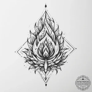 р сѓрѕр° рљсђр°рґр° (krada, fire, sacrifice,... - эскиз тату (№1754055507_0, 01.08.2025 13:38) — tattoo-photo.ru