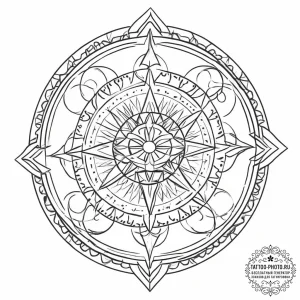 Tattoo design a cartoon version of the zodiac... - эскиз тату (№1754066470_0, 01.08.2025 16:41) — tattoo-photo.ru