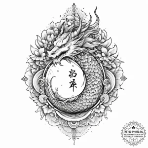 Tattoo sketch libra's scales, intricately sha... - эскиз тату (№1754091698_0, 01.08.2025 23:41) — tattoo-photo.ru